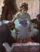 Edgar Degas Before the Entrance on Stage France oil painting reproduction